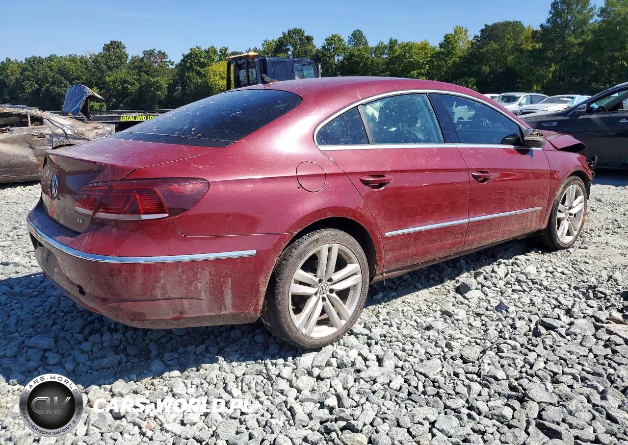 2013 Volkswagen Cc Luxury VIN:WVWRN7AN1DE548903 - 3