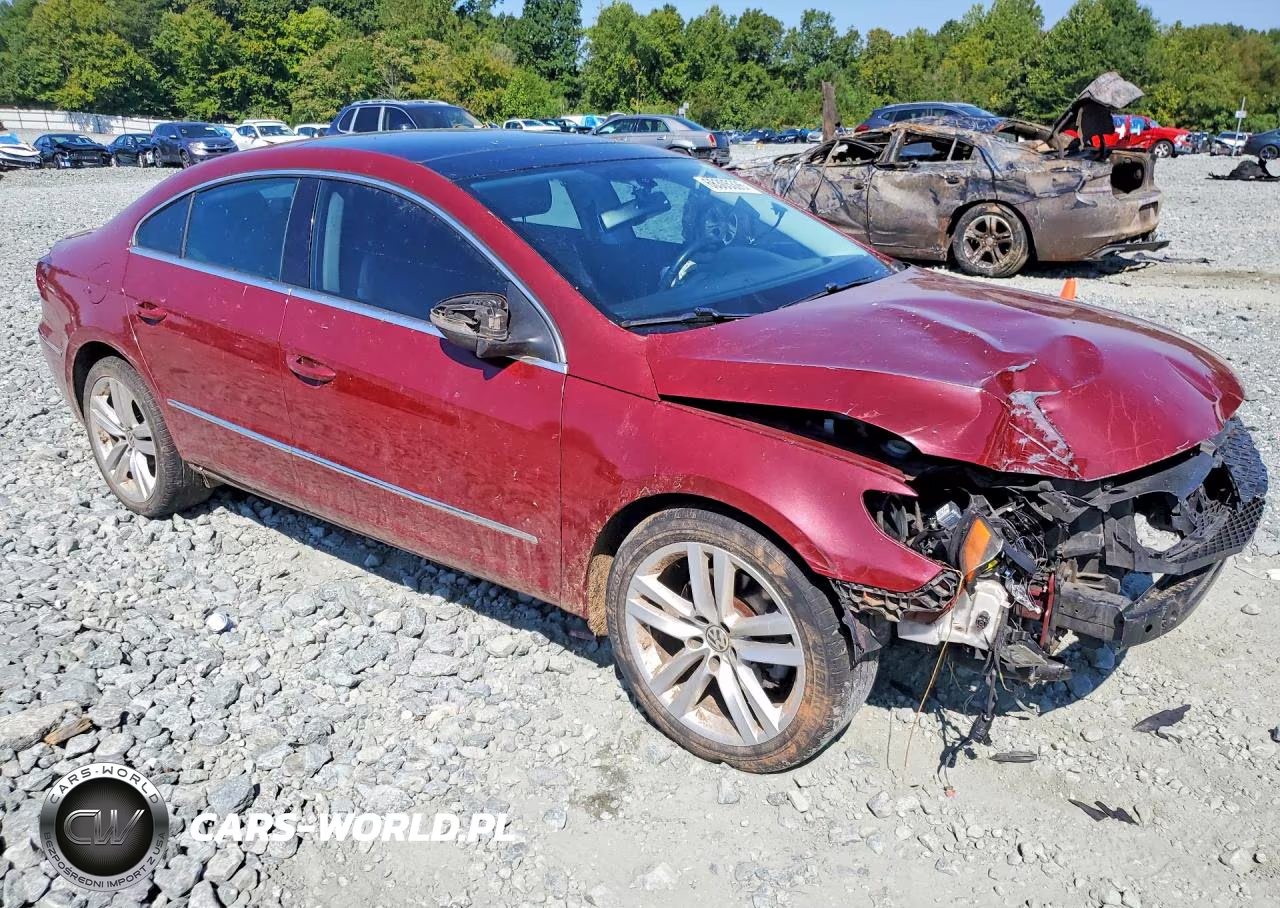 2013 Volkswagen Cc Luxury VIN:WVWRN7AN1DE548903 - 4