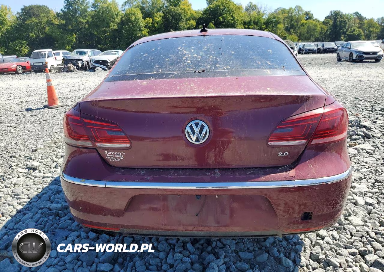 2013 Volkswagen Cc Luxury VIN:WVWRN7AN1DE548903 - 6