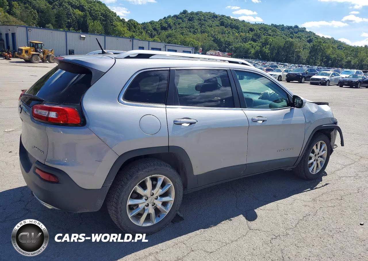 2015 Jeep Cherokee Limited VIN:1C4PJMDS8FW606649 - 3