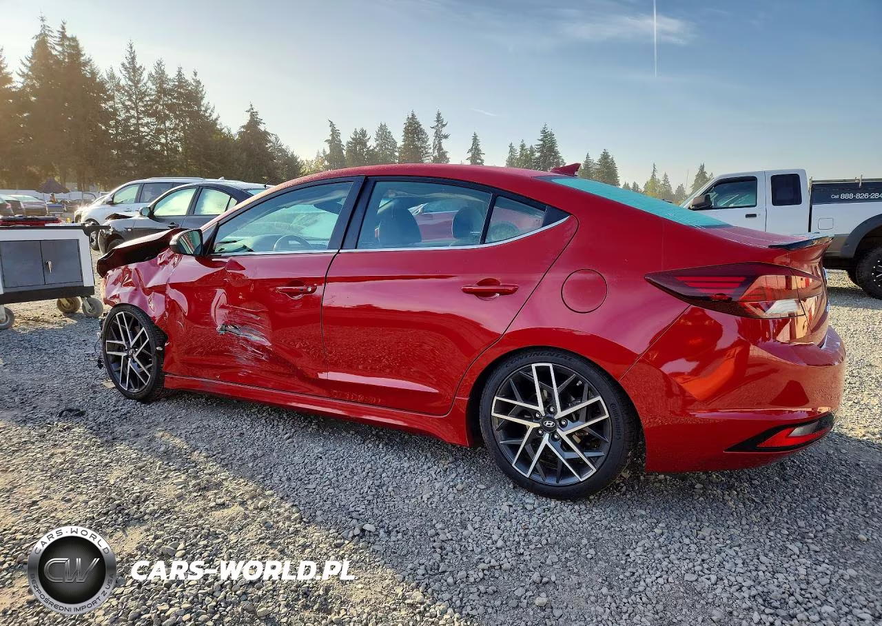 2020 Hyundai Elantra Sport VIN:KMHD04LB1LU059606 - 2