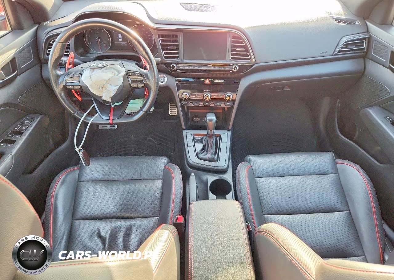 2020 Hyundai Elantra Sport VIN:KMHD04LB1LU059606 - 8