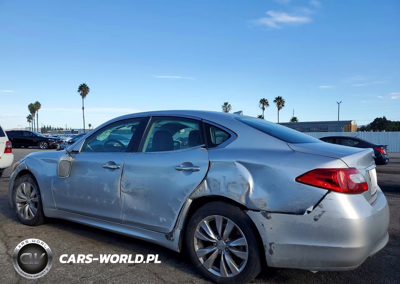 2012 Infiniti M35H Base VIN:JN1EY1AP6CM910560 - 2