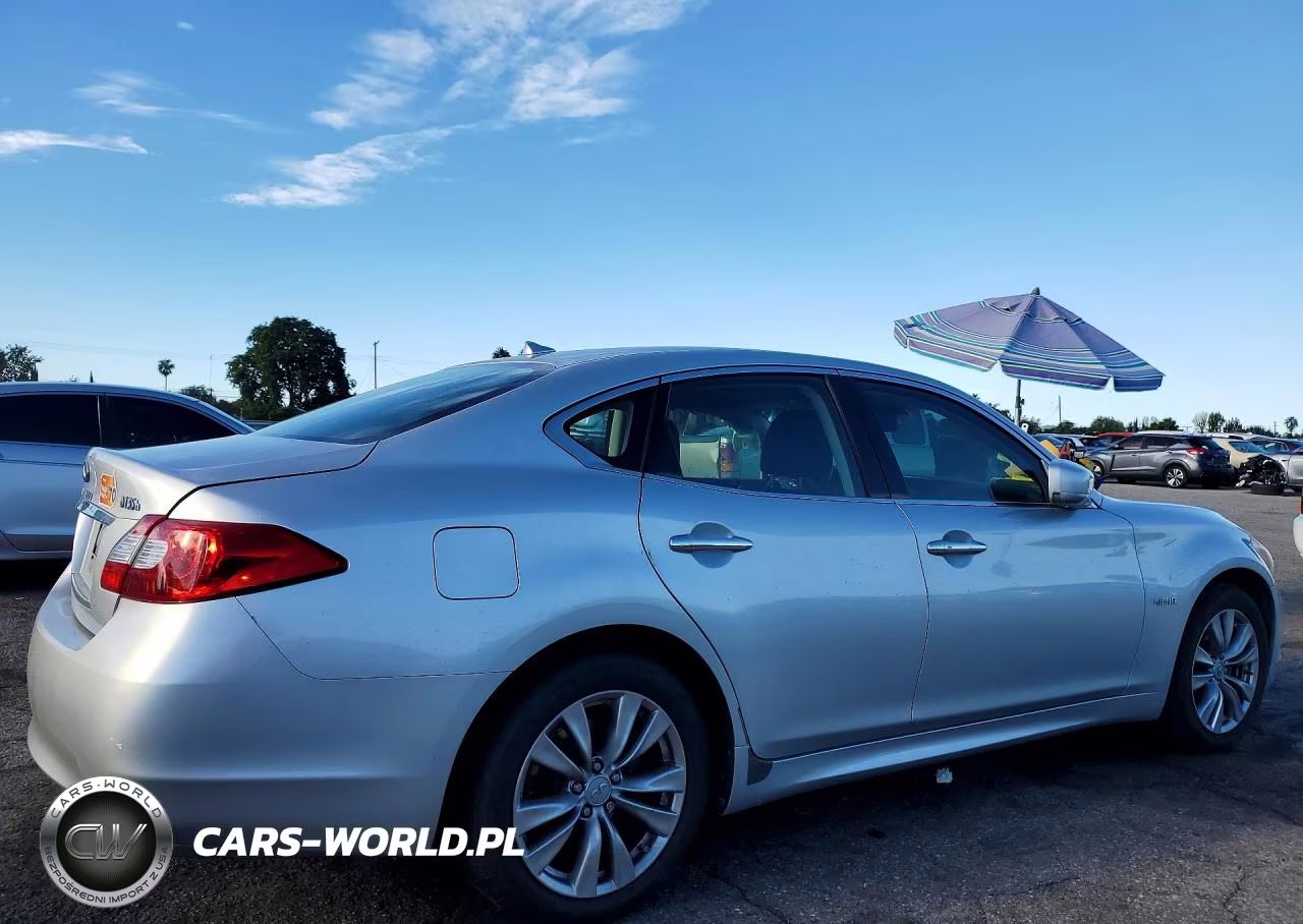 2012 Infiniti M35H Base VIN:JN1EY1AP6CM910560 - 3