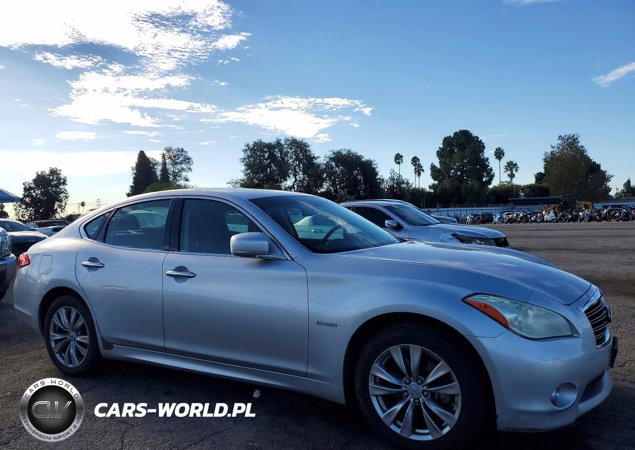 2012 Infiniti M35H Base VIN:JN1EY1AP6CM910560 - 4