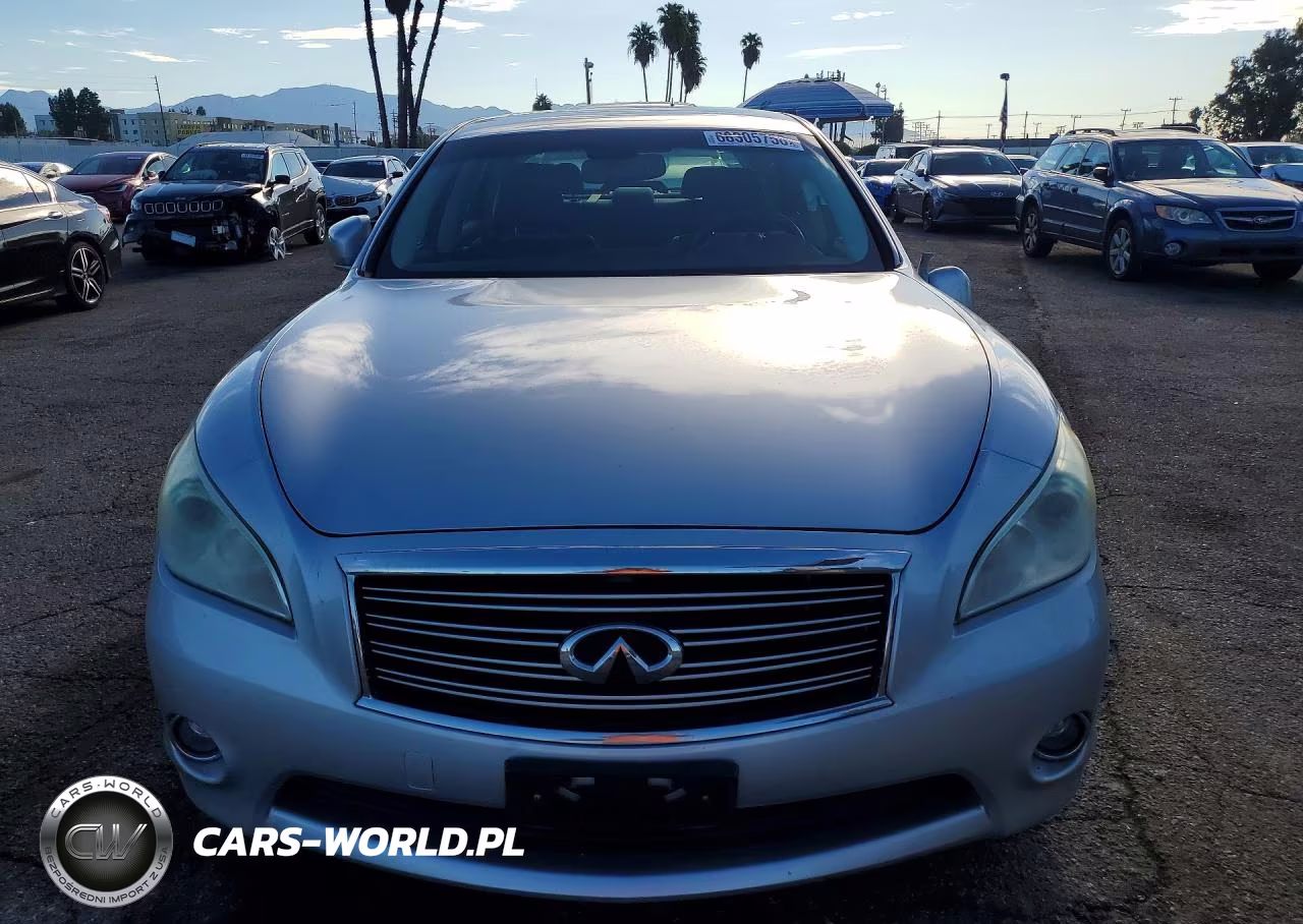 2012 Infiniti M35H Base VIN:JN1EY1AP6CM910560 - 5