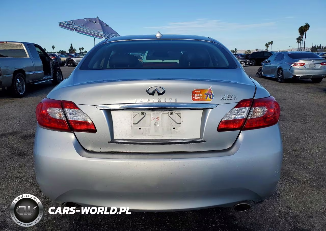 2012 Infiniti M35H Base VIN:JN1EY1AP6CM910560 - 6