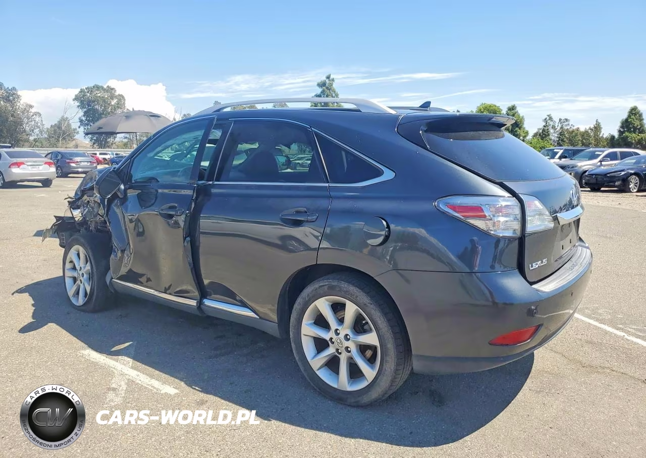 2010 Lexus Rx 350 VIN:2T2ZK1BA9AC021574 - 2