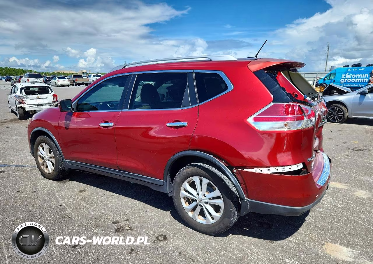 2015 Nissan Rogue Sv VIN:KNMAT2MT1FP510529 - 2