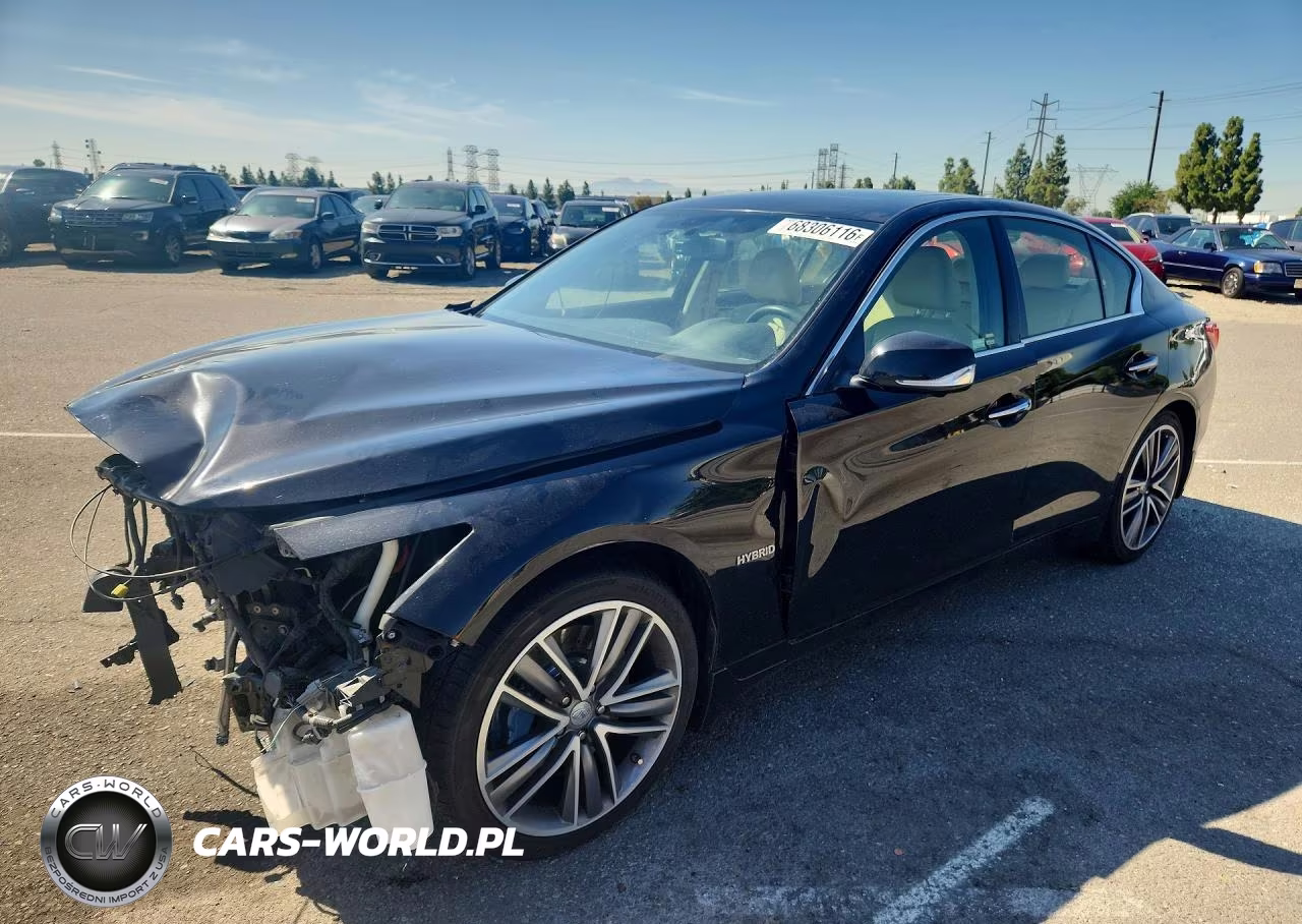 2016 Infiniti Q50 Hybrid VIN:JN1AV7AP5GM490029 - 1
