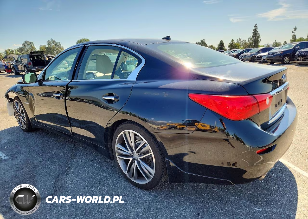 2016 Infiniti Q50 Hybrid VIN:JN1AV7AP5GM490029 - 2