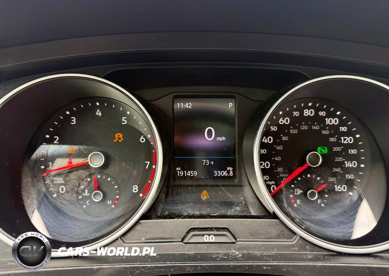 2019 Volkswagen Tiguan Se VIN:3VV2B7AX8KM016908 - 8