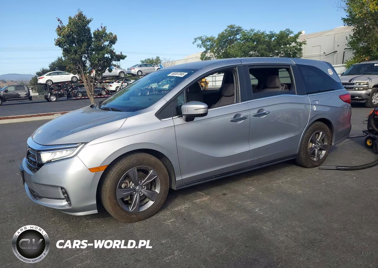 2021 Honda Odyssey Ex VIN:5FNRL6H53MB012832 - 1