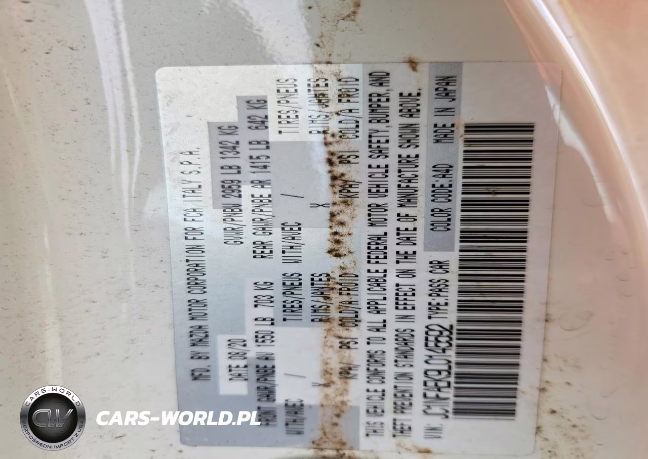 2020 Fiat 124 Spider Classica VIN:JC1NFAEK9L0145592 - 12