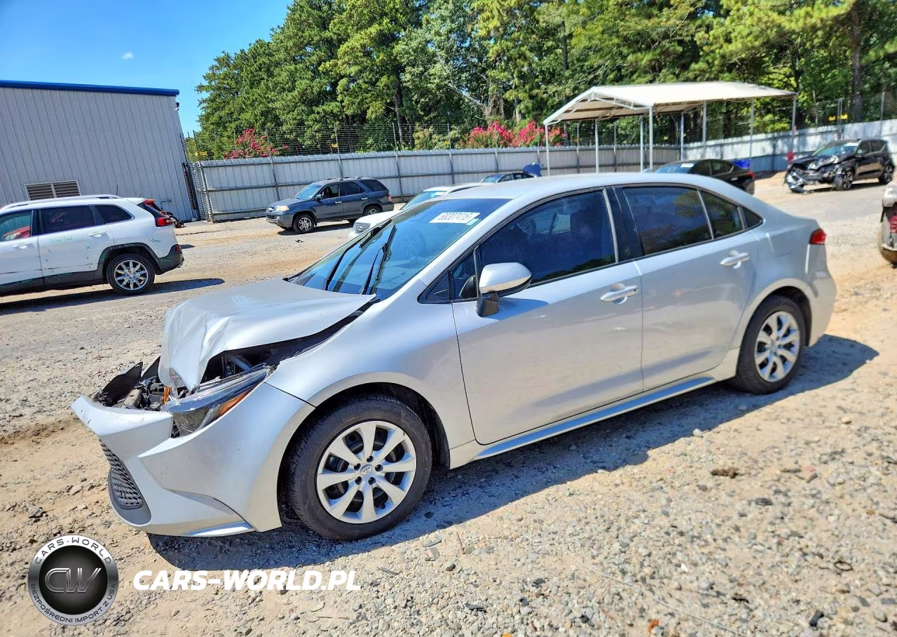 2022 Toyota Corolla Le VIN:5YFEPMAE0NP285704 - 1