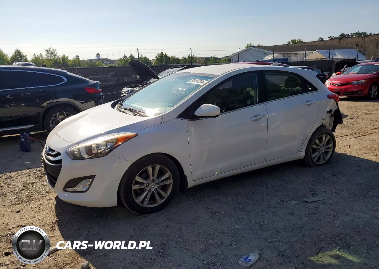2013 Hyundai Elantra Gt Base VIN:KMHD35LEXDU146543 - 1