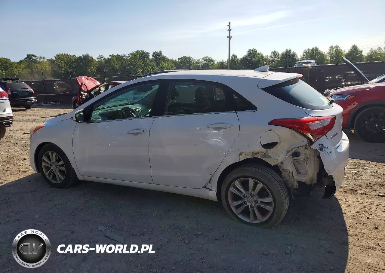 2013 Hyundai Elantra Gt Base VIN:KMHD35LEXDU146543 - 2