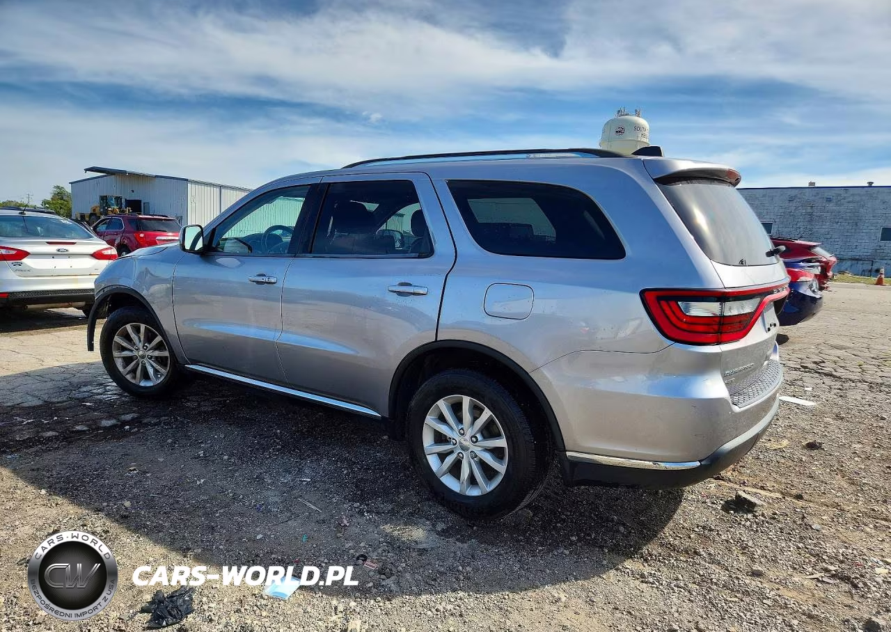 2014 Dodge Durango Sxt VIN:1C4RDJAGXEC599377 - 2