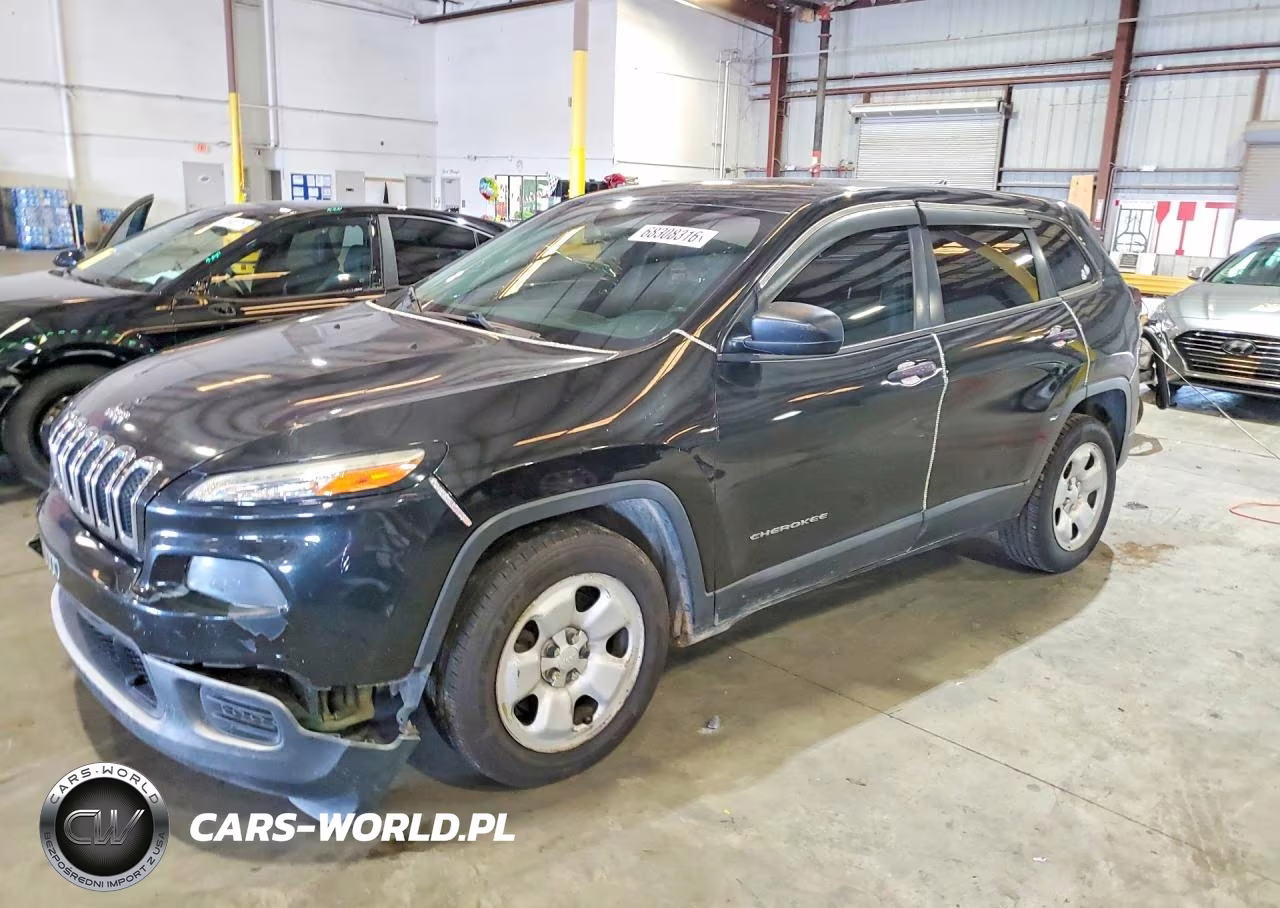 2014 Jeep Cherokee Sport VIN:1C4PJLAB4EW122829 - 1