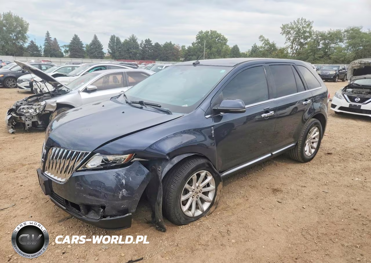 2013 Lincoln Mkx VIN:2LMDJ8JK7DBL24452 - 1