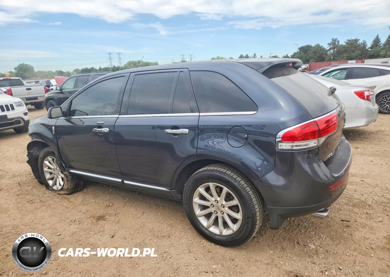 2013 Lincoln Mkx VIN:2LMDJ8JK7DBL24452 - 2