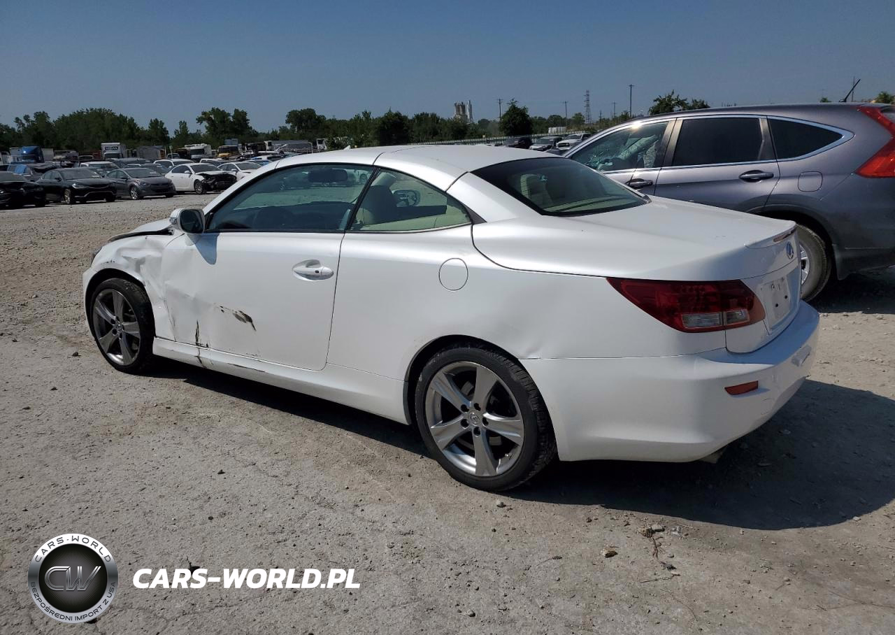 2012 Lexus Is 350 VIN:JTHFE2C23C2508393 - 2