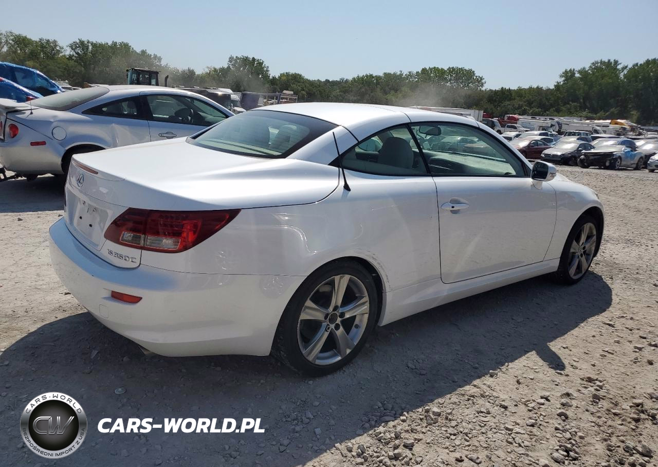 2012 Lexus Is 350 VIN:JTHFE2C23C2508393 - 3