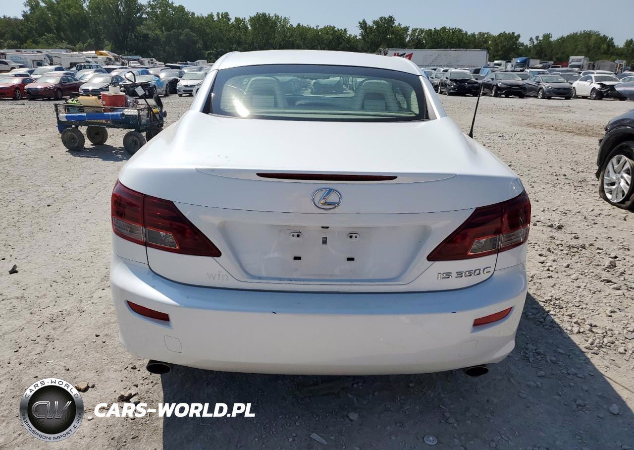 2012 Lexus Is 350 VIN:JTHFE2C23C2508393 - 6