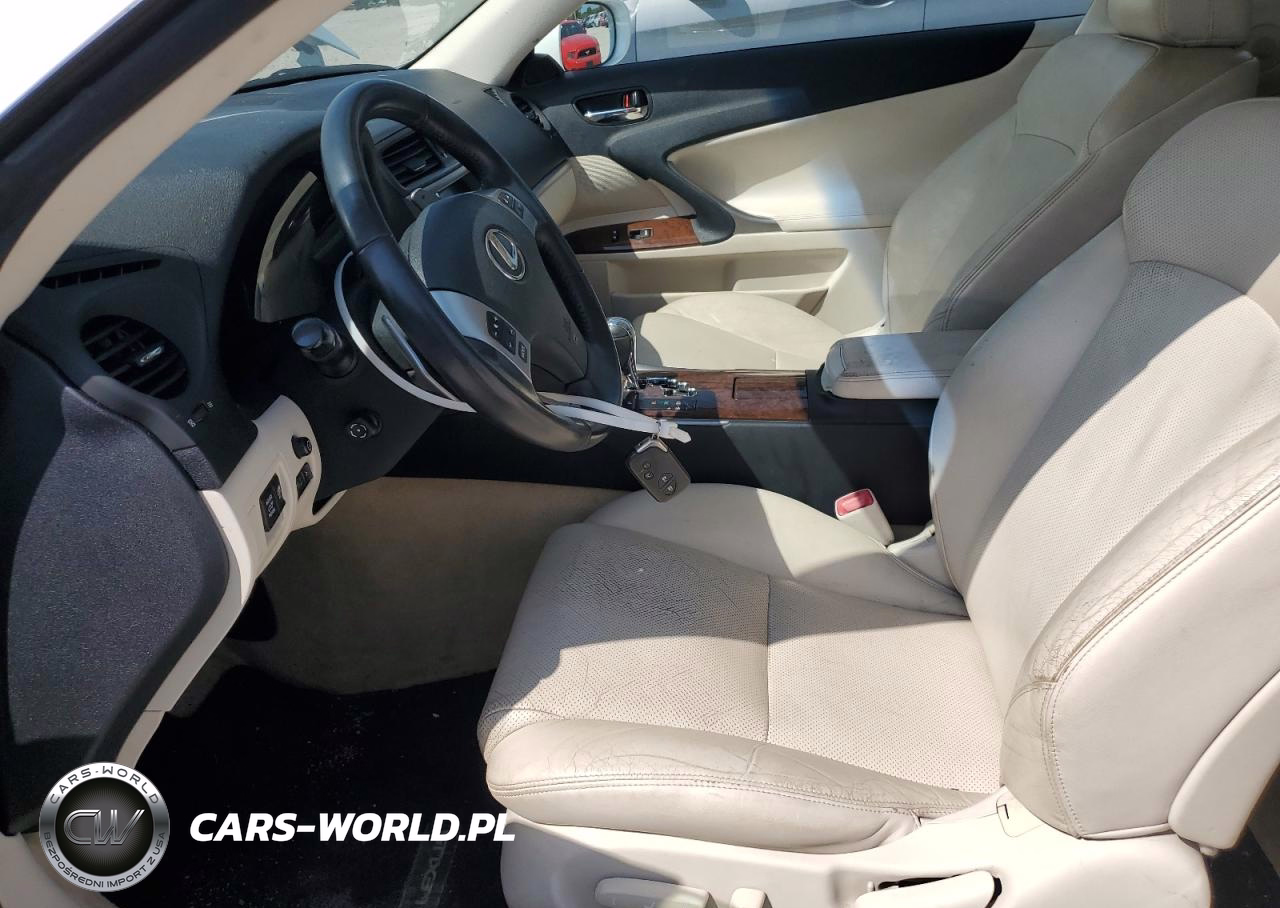 2012 Lexus Is 350 VIN:JTHFE2C23C2508393 - 7