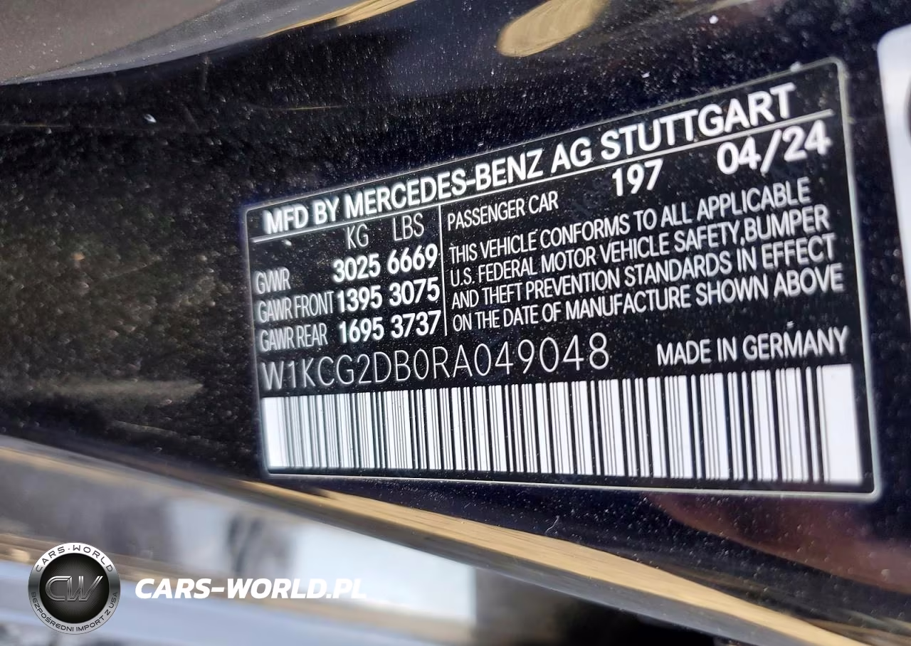 2024 Mercedes-Benz Eqs Sedan 450+ VIN:W1KCG2DB0RA049048 - 12