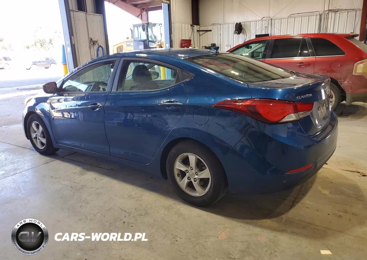 2014 Hyundai Elantra Se VIN:KMHDH4AE6EU191320 - 2