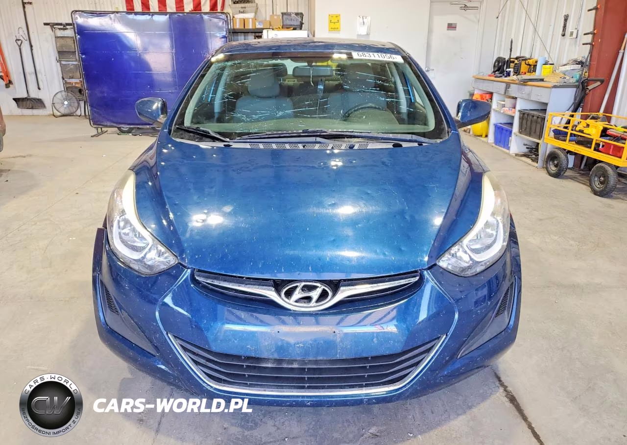 2014 Hyundai Elantra Se VIN:KMHDH4AE6EU191320 - 5