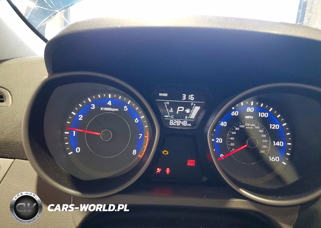 2014 Hyundai Elantra Se VIN:KMHDH4AE6EU191320 - 9