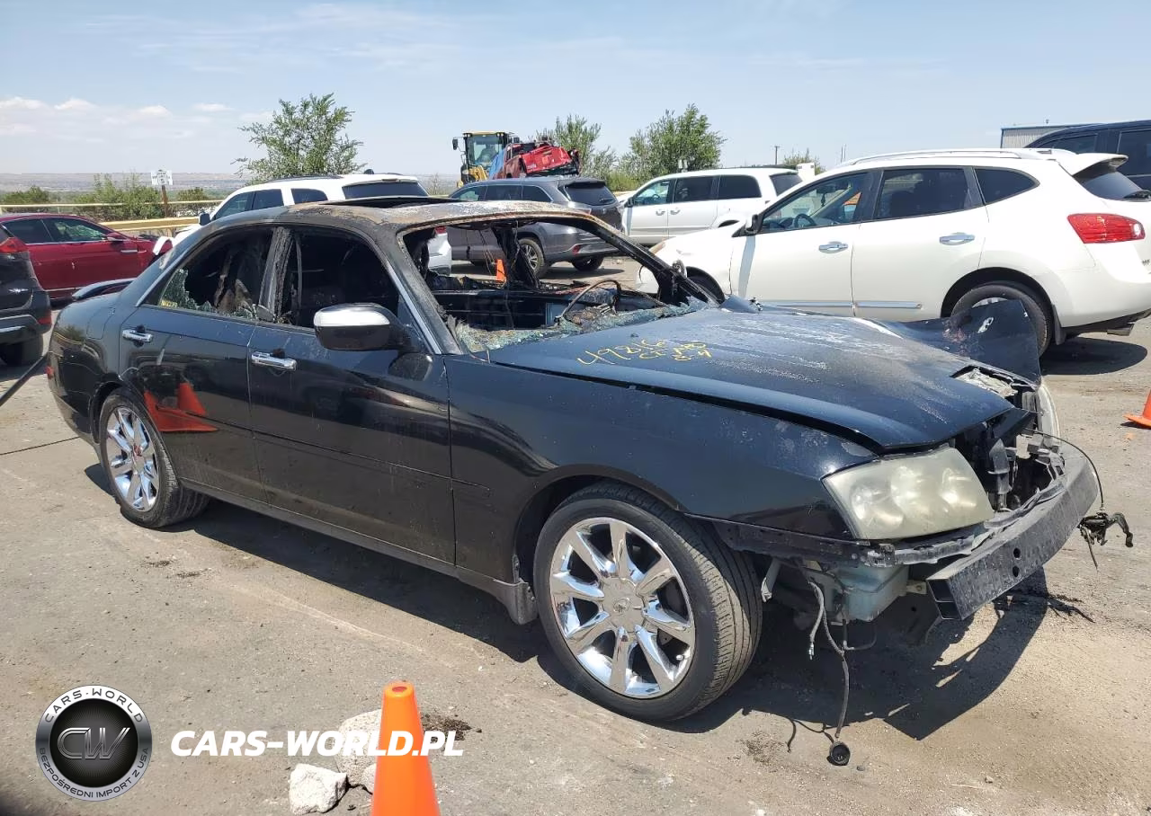 2004 Infiniti M45 VIN:JNKAY41E74M401587 - 4