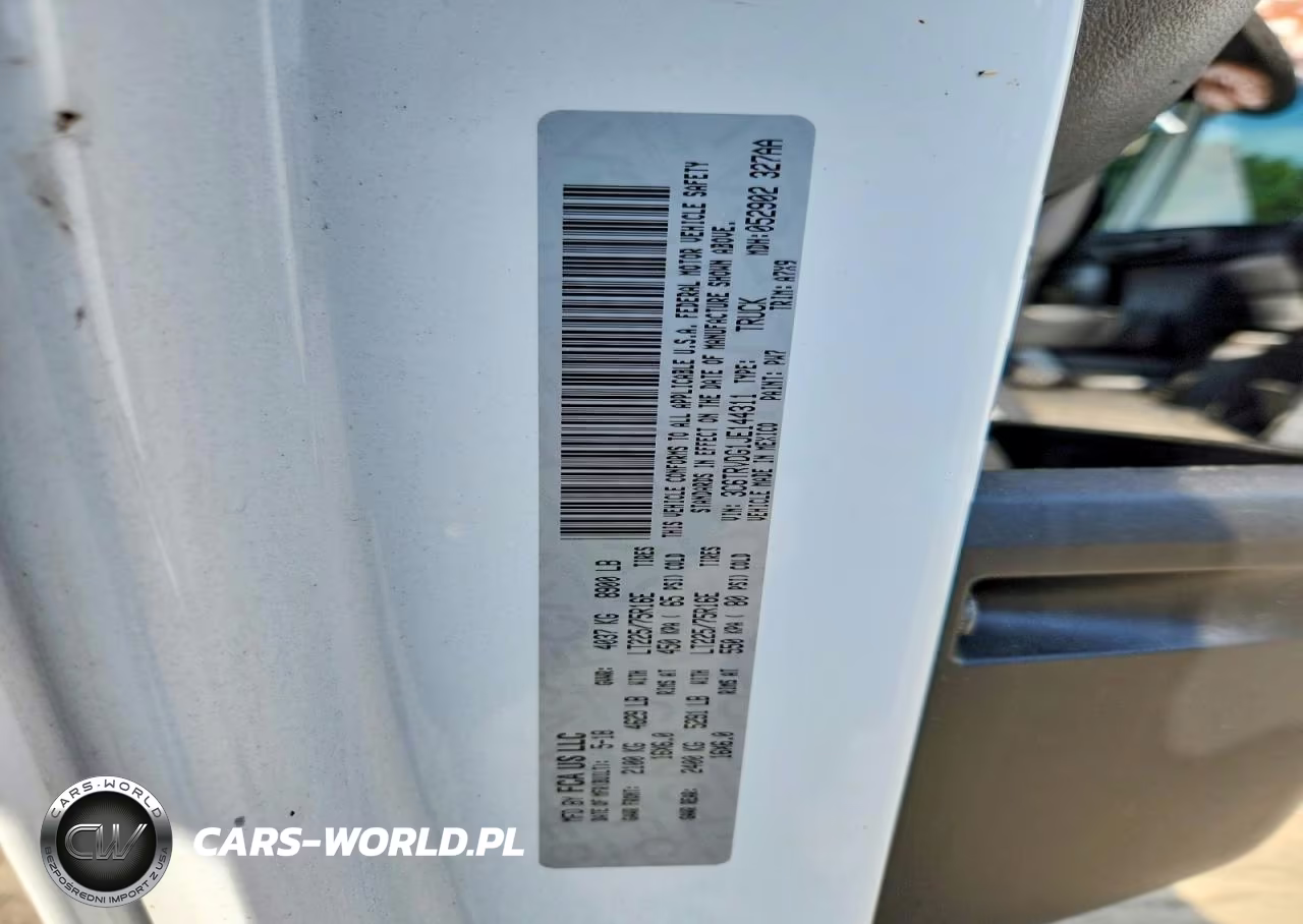 2018 Ram Promaster 2500 Delivery Van VIN:3C6TRVDG1JE144311 - 13