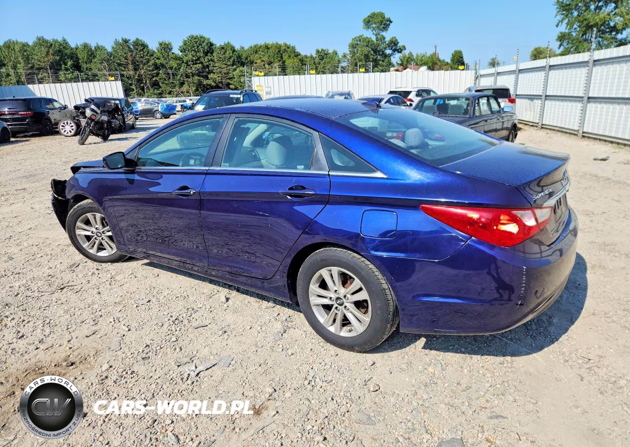 2012 Hyundai Sonata Gls VIN:5NPEB4AC5CH498459 - 2