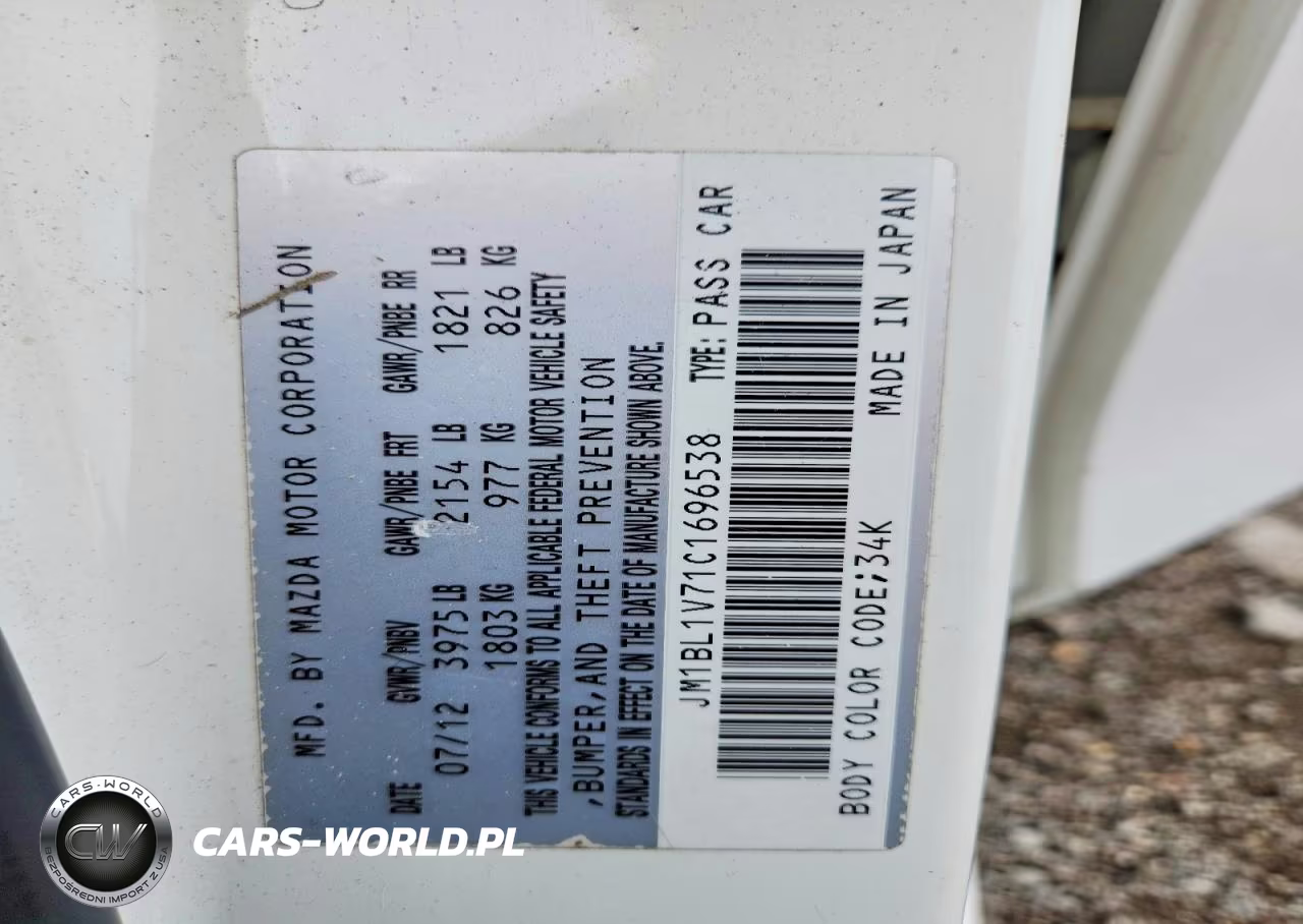 2012 Mazda 3 I VIN:JM1BL1V71C1696538 - 12