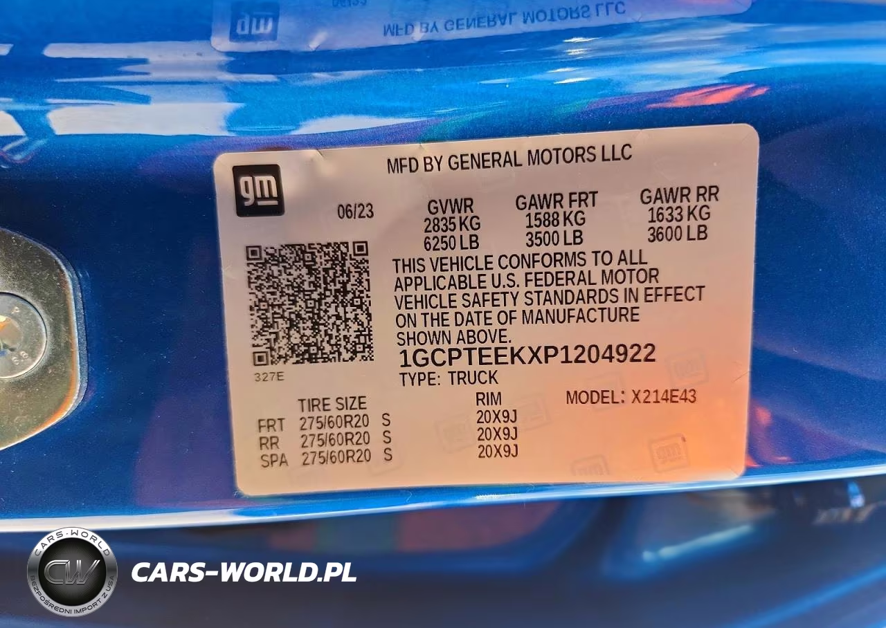 2023 Chevrolet Colorado Trail Boss VIN:1GCPTEEKXP1204922 - 12