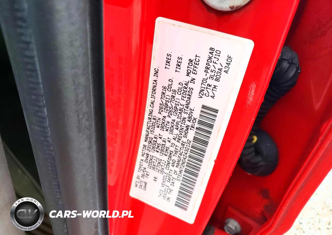 2004 Toyota Tacoma V6 VIN:5TEHN72N04Z432132 - 12