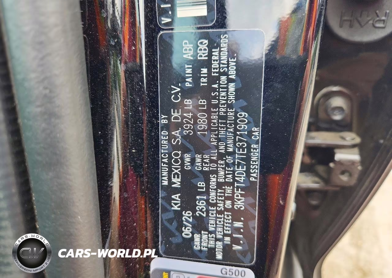 2026 Kia K4 Lxs VIN:3KPFT4DE7TE371909 - 13