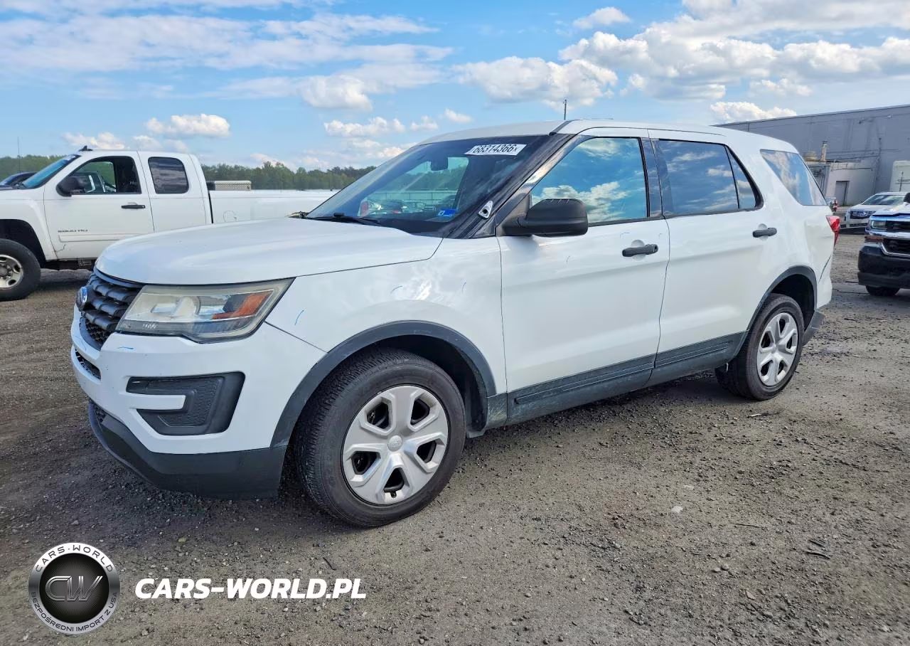 2017 Ford Explorer Police Interceptor VIN:1FM5K8AR9HGA44167 - 1