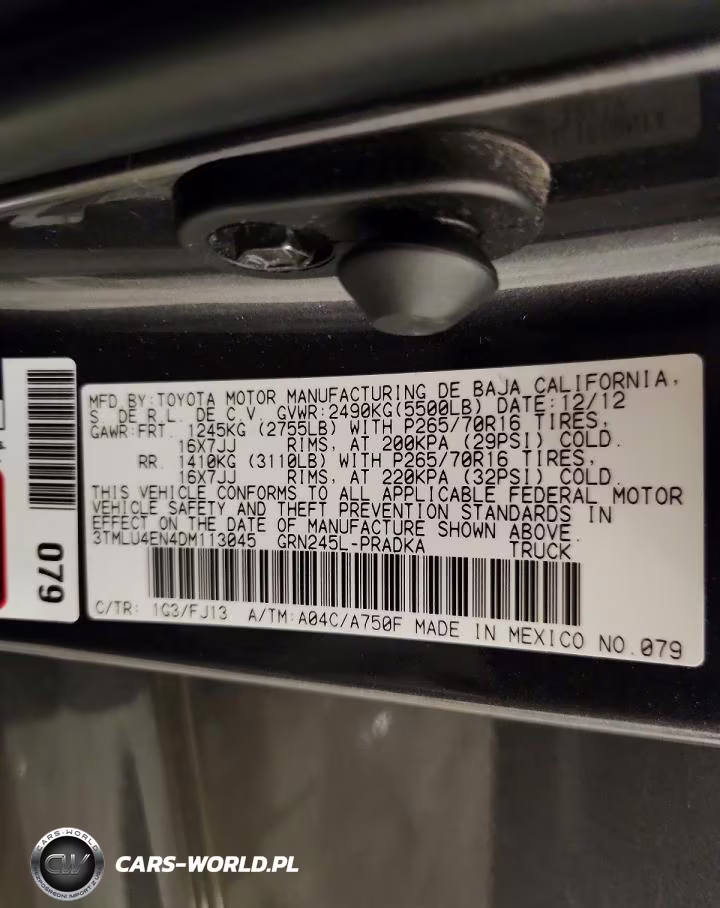 2013 Toyota Tacoma V6 VIN:3TMLU4EN4DM113045 - 12