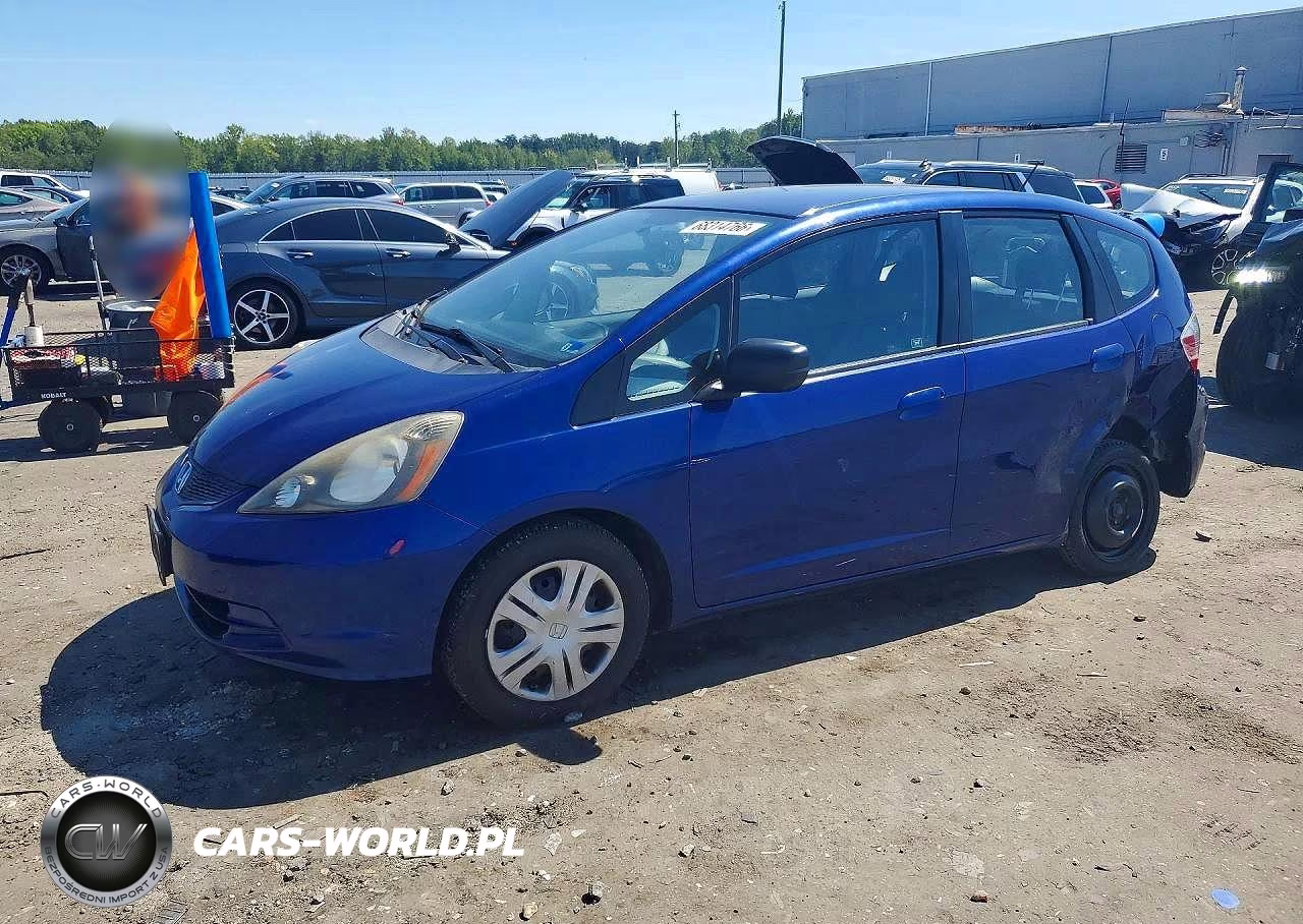 2010 Honda Fit VIN:JHMGE8H2XAS004596 - 1
