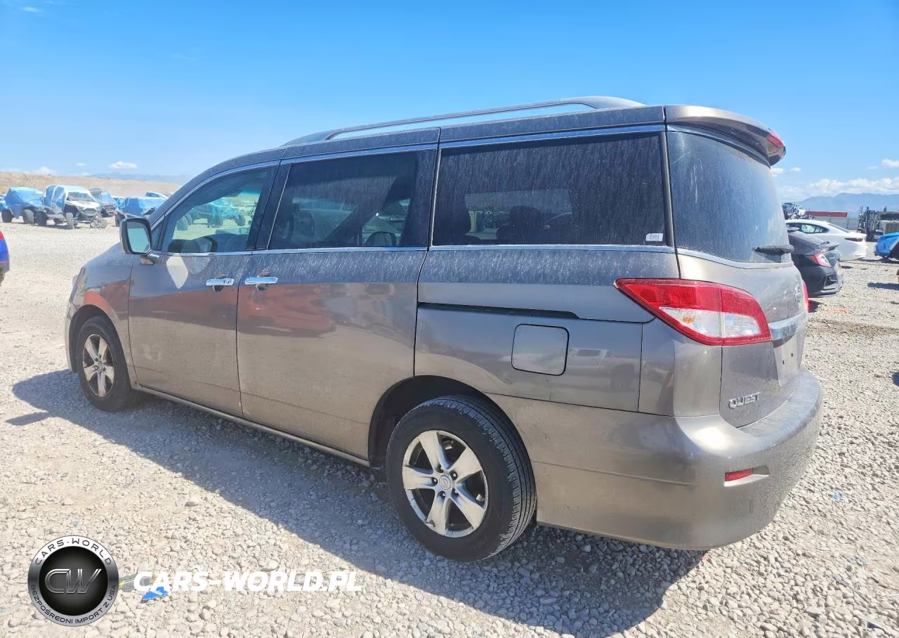 2016 Nissan Quest 3.5 Sv VIN:JN8AE2KP6G9151561 - 2