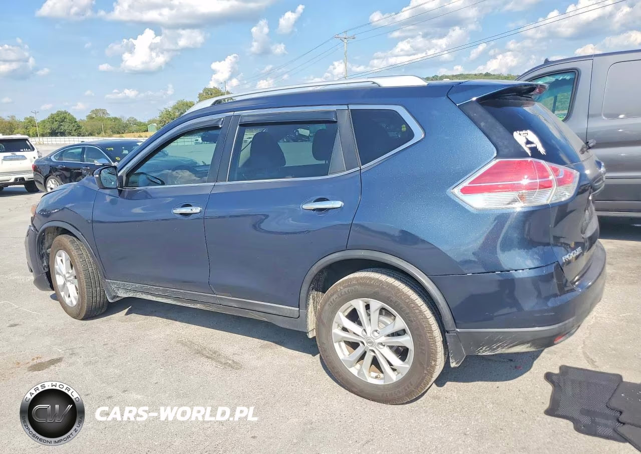 2016 Nissan Rogue Sv VIN:KNMAT2MT7GP630059 - 2