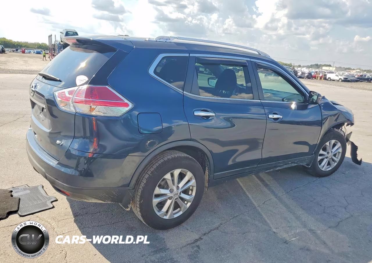 2016 Nissan Rogue Sv VIN:KNMAT2MT7GP630059 - 3