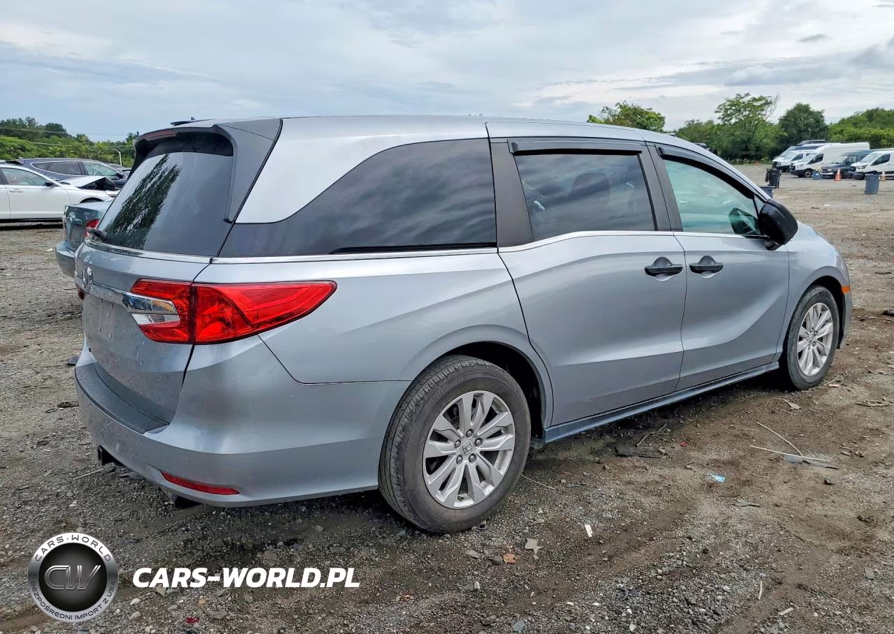 2019 Honda Odyssey Lx VIN:5FNRL6H26KB124477 - 3