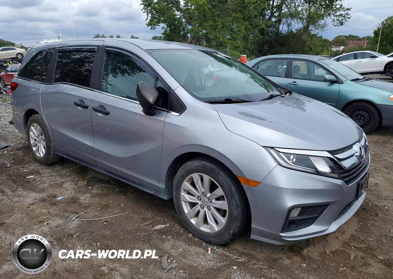 2019 Honda Odyssey Lx VIN:5FNRL6H26KB124477 - 4