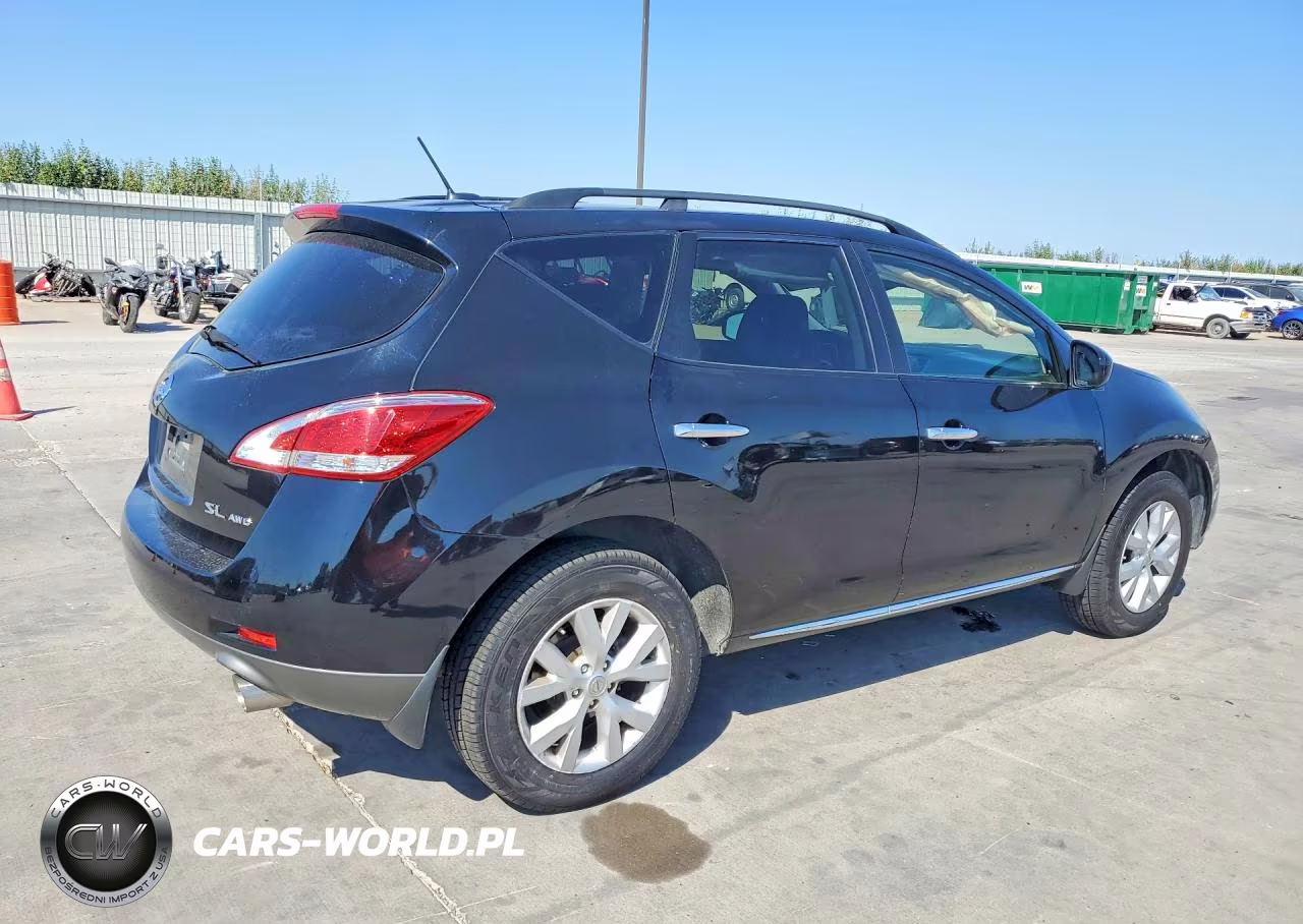 2014 Nissan Murano Sl VIN:JN8AZ1MW8EW512144 - 3