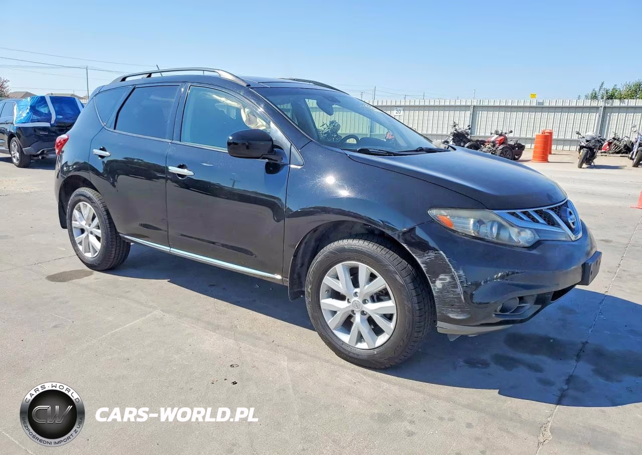 2014 Nissan Murano Sl VIN:JN8AZ1MW8EW512144 - 4